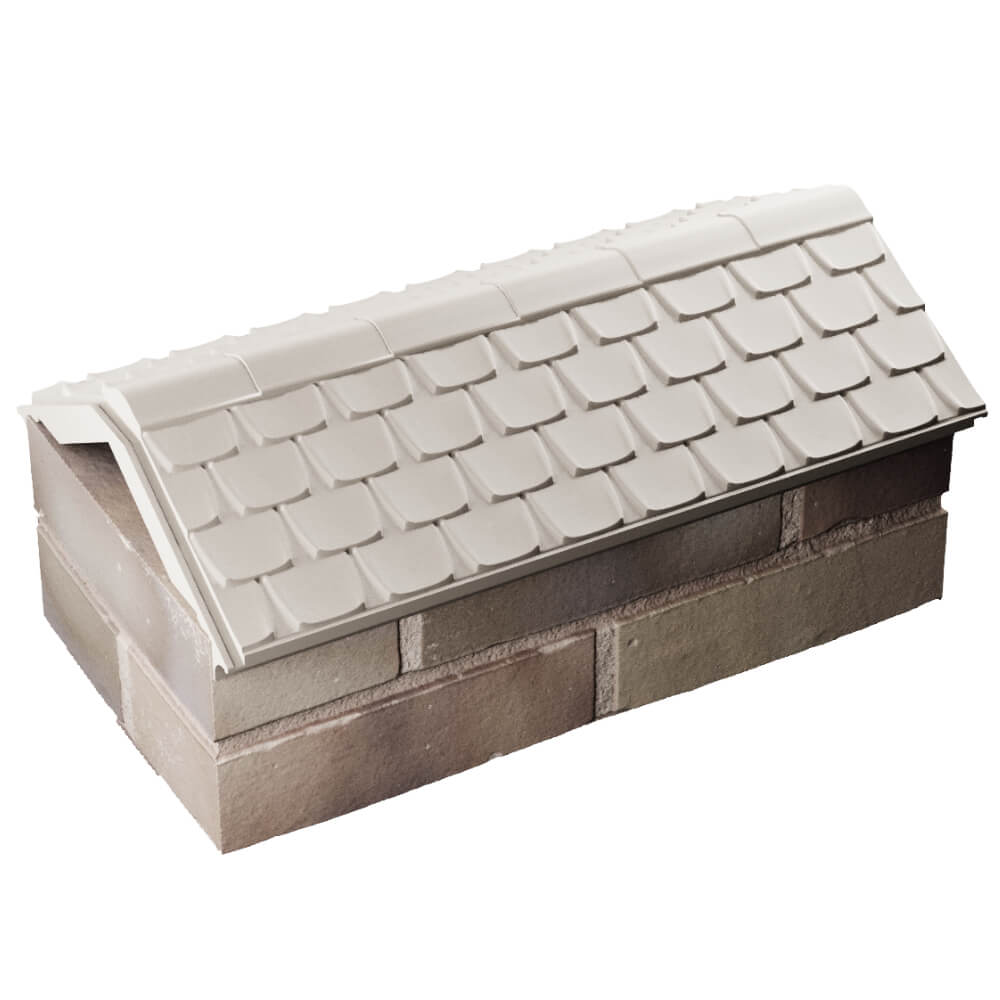 Парапет Zking Эльбрус Бежевый с посадкой на 1 кирпич (255мм) в Саранске фото