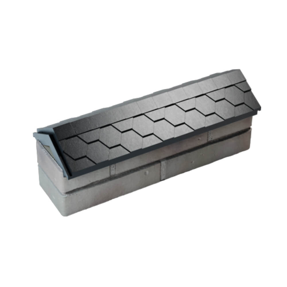 Парапет Zking Эверест Черный с посадкой на 0.5 кирпича (130мм) в Саранске фото