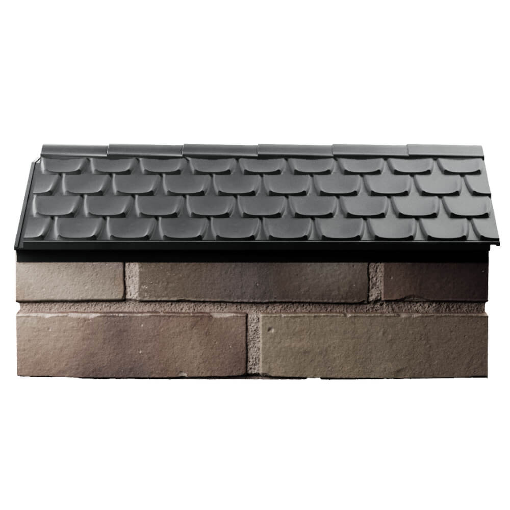 Парапет Zking Эльбрус Серый с посадкой на 1 кирпич (255мм) в Саранске фото