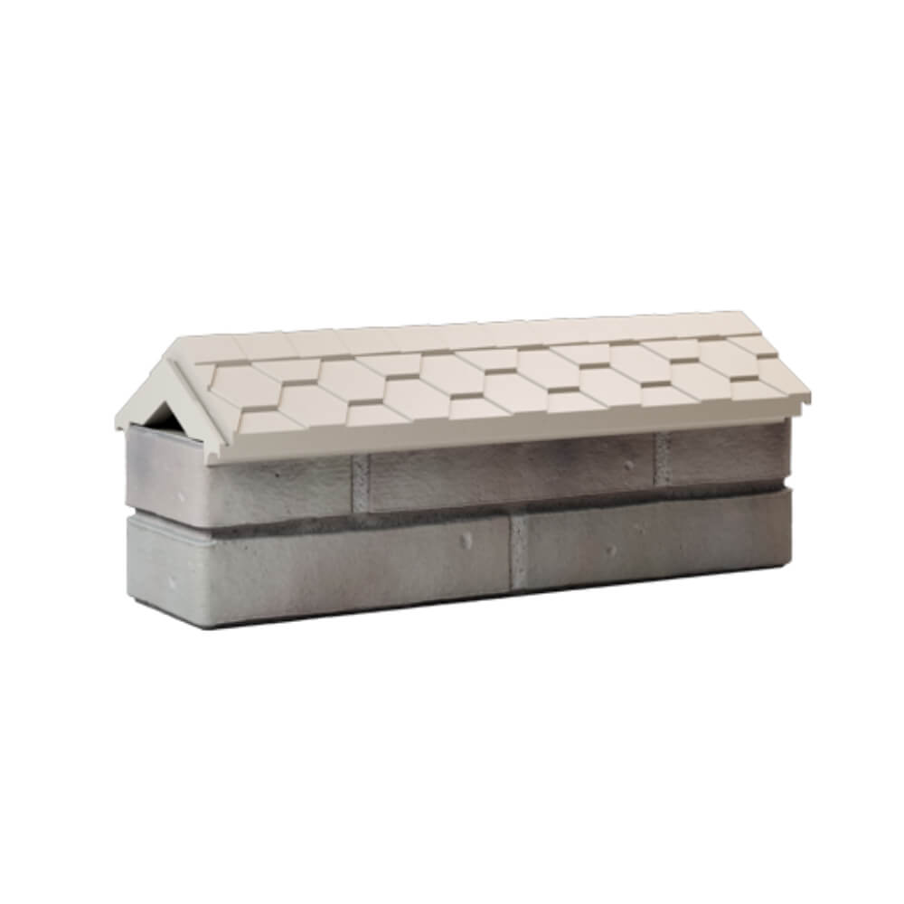 Парапет Zking Эверест Бежевый с посадкой на 0.5 кирпича (130мм) Саранск фото