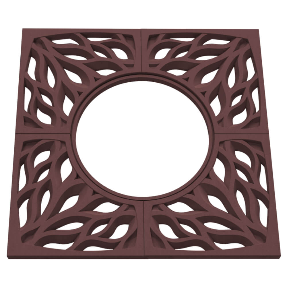 Приствольная решетка для дерева ZKING CRUST 1.2х1.2м Коричневая в Саранске фото