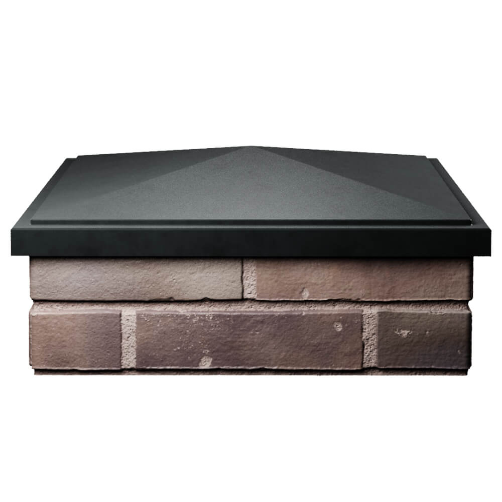 Колпак Zking БонаМоно Черный на столб 2х2 кирпича (515х515, 530х530мм) Саранск фото