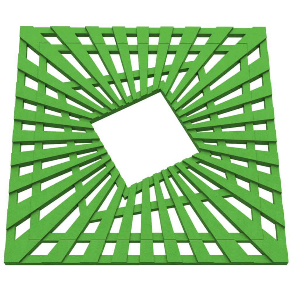 Приствольная решетка для дерева ZKING ATMOSPHERE 1.2х1.2м Зеленая в Саранске фото