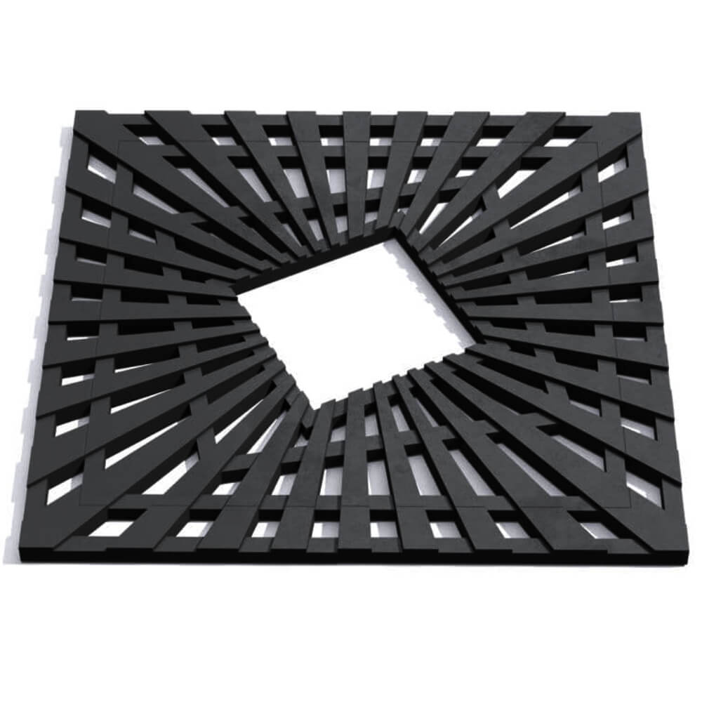 Приствольная решетка для дерева ZKING ATMOSPHERE 1.2х1.2м Черная Саранск фото