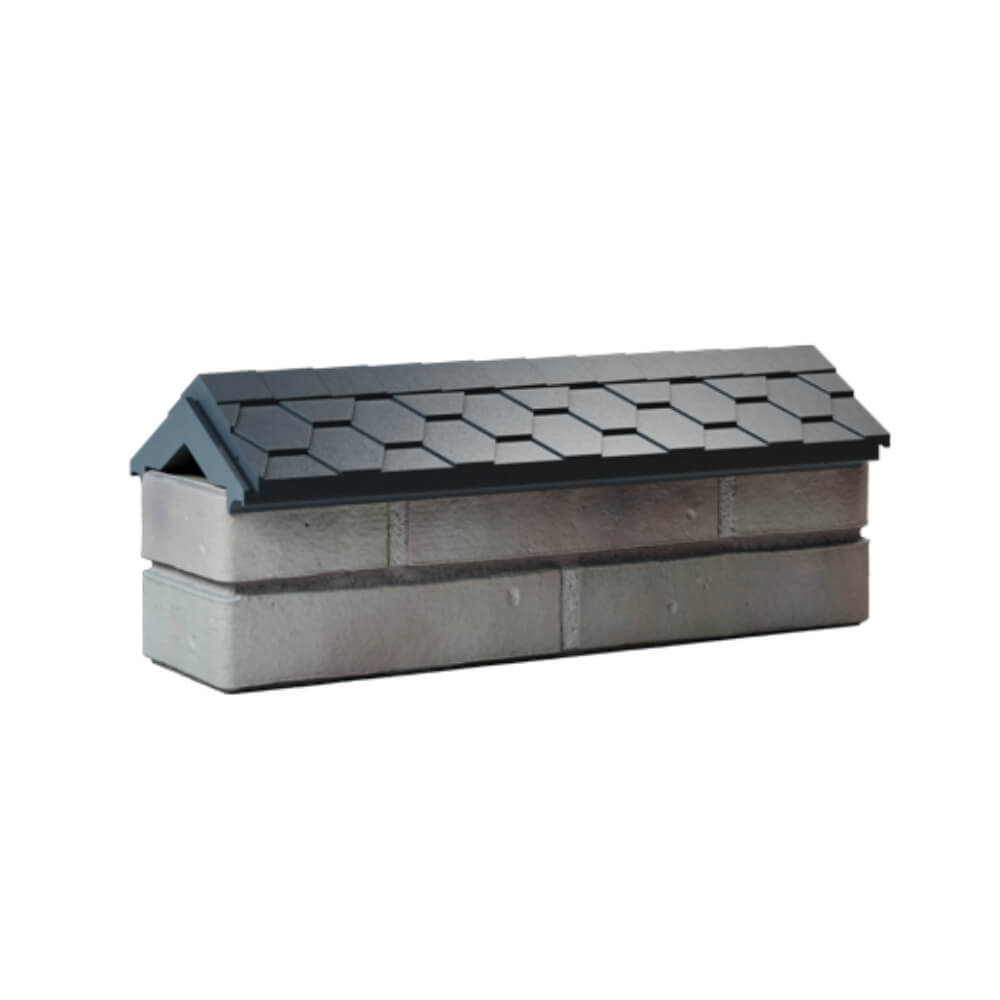 Парапет Zking Эверест Серый с посадкой на 0.5 кирпича (130мм) Саранск фото