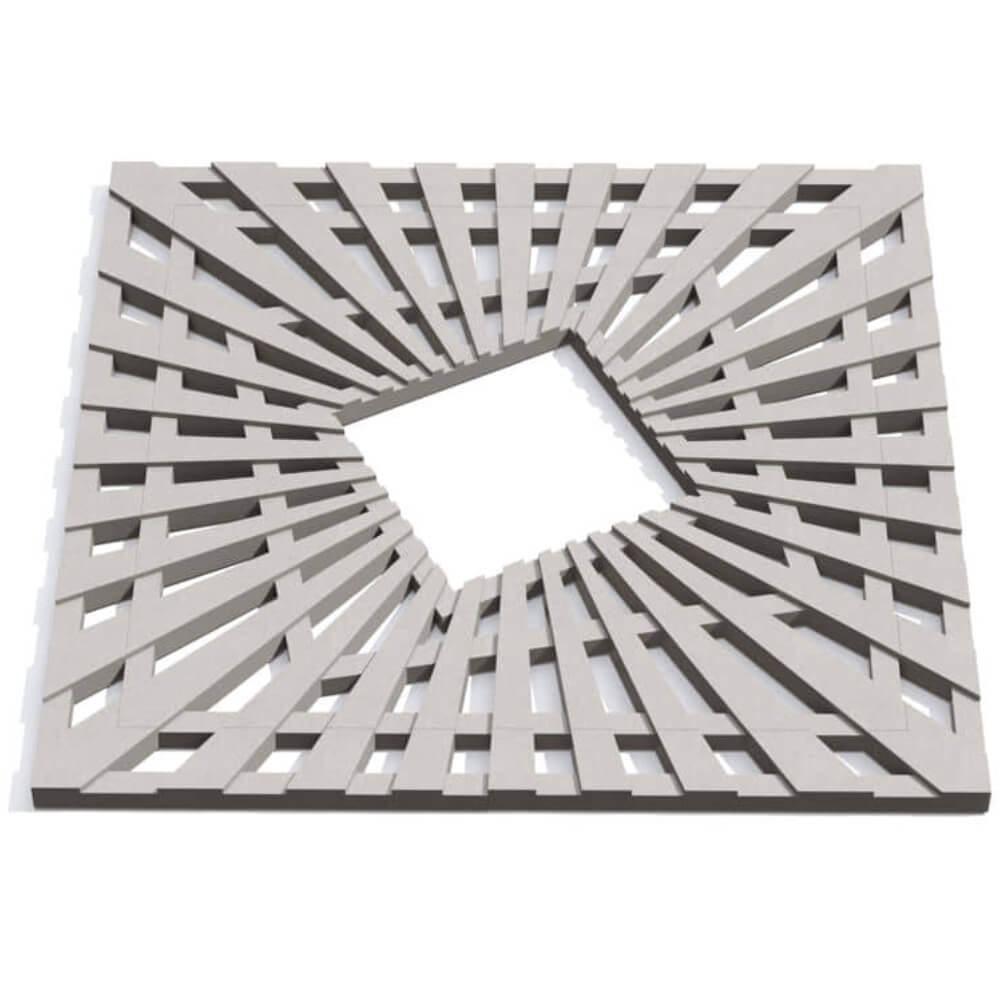 Приствольная решетка для дерева ZKING ATMOSPHERE 1.2х1.2м Бежевая Саранск фото