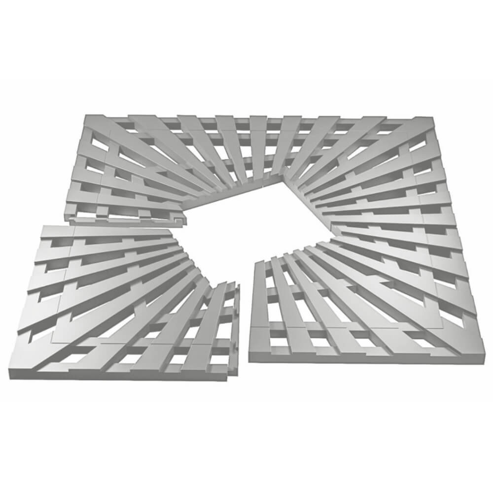 Приствольная решетка для дерева ZKING ATMOSPHERE 1.2х1.2м Бежевая в Саранске фото