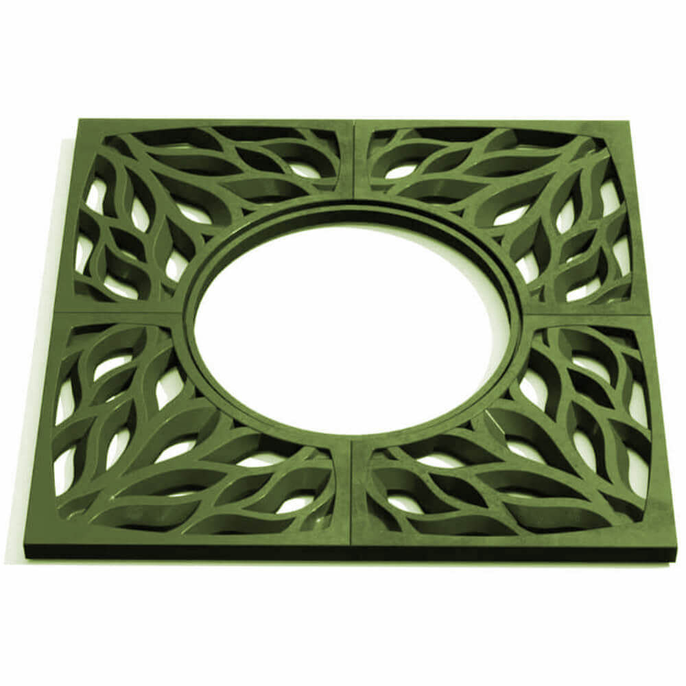 Приствольная решетка для дерева ZKING CRUST 1.2х1.2м Зеленая Саранск фото