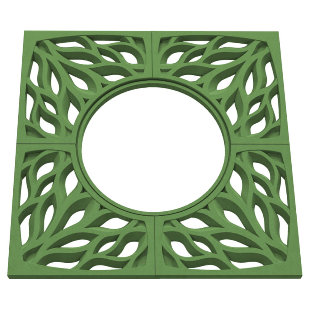 Приствольная решетка для дерева ZKING CRUST 1.2х1.2м Зеленая в Саранске фото