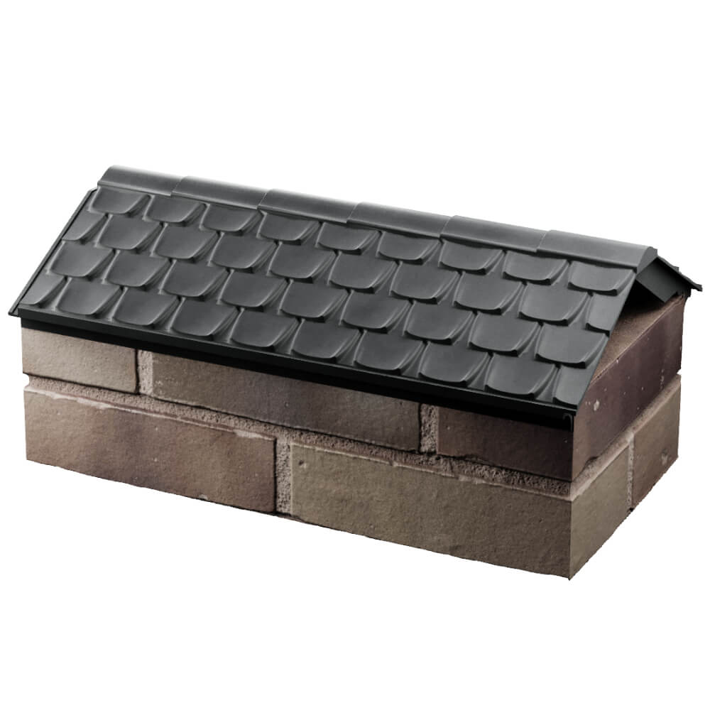 Парапет Zking Эльбрус Серый с посадкой на 1 кирпич (255мм) в Саранске фото