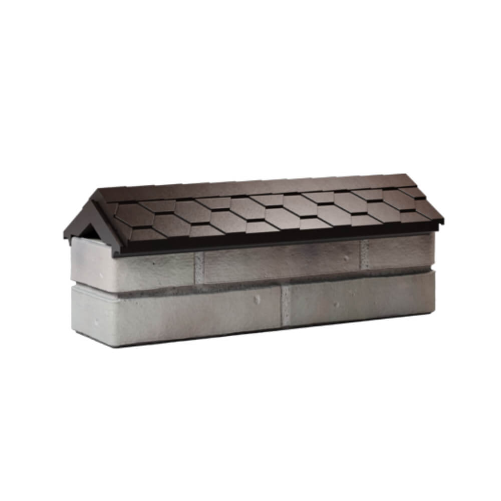 Парапет Zking Эверест Коричневый с посадкой на 0.5 кирпича (130мм) Саранск фото