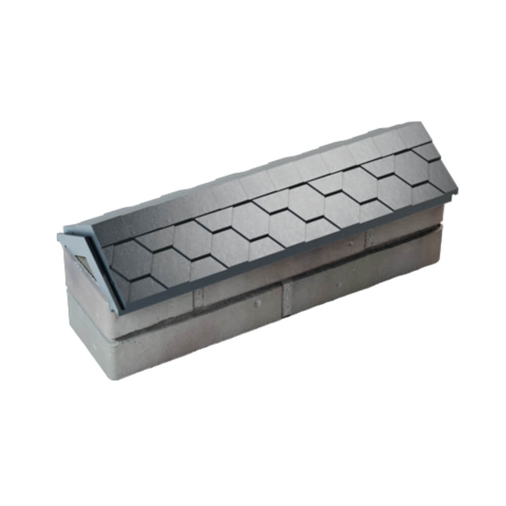 Парапет Zking Эверест Серый с посадкой на 0.5 кирпича (130мм) в Саранске фото